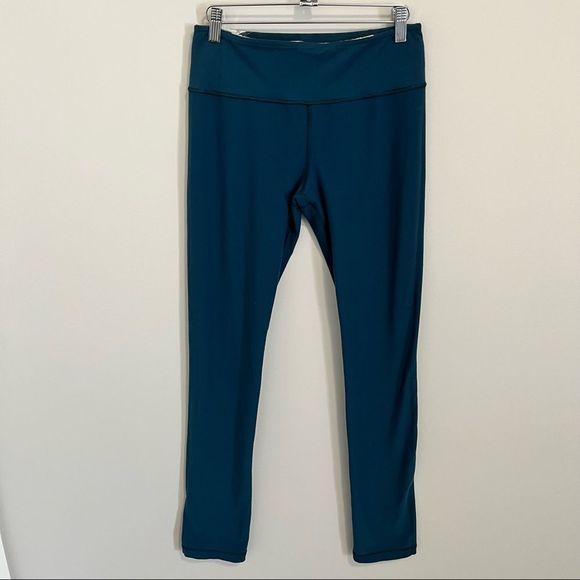Lululemon Skinny Groove Pant Dark Teal - Picture 5 of 15
